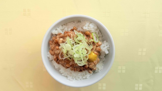プロゴルファーご用達　納豆丼