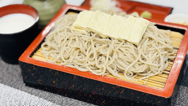 日光ゆば蕎麦（豆乳ダシ＆そばつゆ）