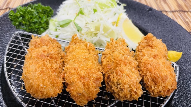 広島県産　カキフライ定食