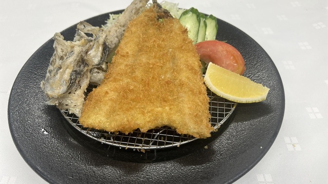 大判アジフライ定食（10～15食限定）